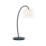 Le Klint Snowdrop 320T bordslampa vit, plast skärm, svart stativ