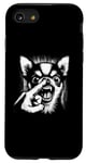 Coque pour iPhone SE (2020) / 7 / 8 Chihuahua en colère – Visage drôle de chihuahua amoureux des chiens