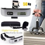 50kg Portable Electronic Digital Weighing Scale Handheld Travel Suitcase Luggage