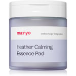 ma:nyo Heather Calming Essence Pad beroligende ansigtsrondeller Til sensitiv og tør hud 60 stk.