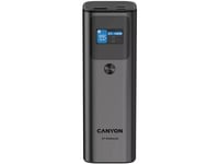 Canyon Pb-2010, 27000 Mah, Power Delivery 3.1, Quick Charge 3.0, 140 W, Mörkgrå