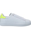 Emporio Armani EA7 Trainers Classic Sneakers White Yellow Size UK11 US11.5 BNIB