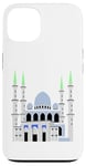 Coque pour iPhone 13 Istanbul Sultan Ahmet Camii Mosquée bleue musulmane