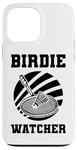 Coque pour iPhone 13 Pro Max Drôle de raquette et de volant pour joueur de badminton