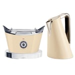 Bugatti Vera Easy Kettle and Volo Toaster Set Cream