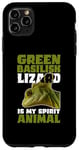 iPhone 11 Pro Max Green Basilisk Lizard Is My Spirit Animal Herpetologist Case