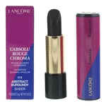 Lancome L'Absolu Rouge Chroma Sheer Lipstick 3.4g #111 Abstract Burgandy