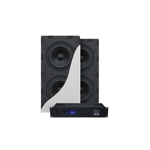 SVS 3000 In-wall Subwoofer m/forsterker Subwoofer for innbygging - 2 stk.