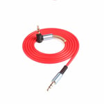 Replacement Red 3.5mm L Jack Audio AUX Cable Cord Wire Lead for Beats by Dr Dre