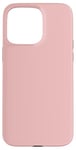 Coque pour iPhone 15 Pro Max Couleur rose layette simple