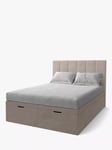 Koti Home Avon Upholstered Ottoman Storage Bed, Double