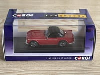 CORGI VANGUARDS, VA11510, TRIUMPH TR5 IN SIGNAL RED, LIMITED EDITION, 1/43 SCALE