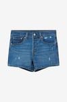 Levi's - Jeansshorts 501 Original Shorts - Blå