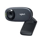 Logitech C310 HD Webcam Mountable with Light Correction (960-001065)