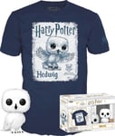 Funko Harry Potter figuuri + T-paita pakkaus (Hedwig)