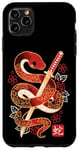 Coque pour iPhone 11 Pro Max Year of the snake chinese zodiac mignon kawaii snake 2025