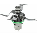 vhbw Couteau de mixeur compatible avec Vorwerk Thermomix TM5 robot de cuisine - Avec 4 couteaux en acier inoxydable, joint d'étanchéité inclus