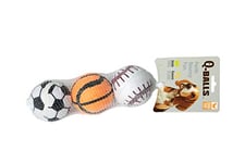 Pet Tribe All Sports Tennis Balls (Lot de 3 pièces) – 500 g