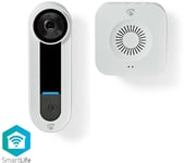 Nedis SmartLife Wi-Fi videoringeklokke med ringeklokke