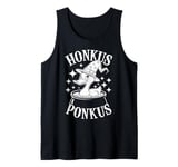 Honkus Ponkus Funny Duck Witch Halloween Magic Tank Top