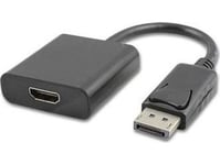 Av Premiumcord Displayport Adapter - Hdmi 0.2M Black (Kportad13)