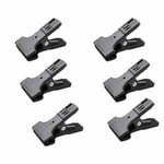 6PCS Multi-functional Clamp With Cold Shoe Mount for Nikon Canon Flash Speedlite