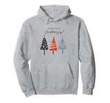 Winter Magic Christmas Joy Boho Xmas Christmas Tree Pullover Hoodie