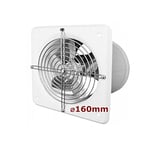 Ventilateur mural industriel WB-S DOSPEL Ø160 fi 160mm