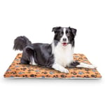 Nobleza Tapis Epaisse pour Chien & Chat, Coussin Chien Grande Taille, Flanelle de Matelas pour Animaux de Compagnie, Super Doux Réversible Panier Chien, Couverture Plaid Lit pour Chiot, L100*W75CM