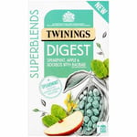 Twinings Superblends Digest Enveloped Tea Bags - 4x20