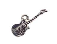 INNSPIRO Pendentif métallique NICE CHARMS guitare 19x7mm 25u., 14x14mm., Métal, Pas de gemme