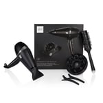 ghd Air Hair Drying Kit, Professional Hair Dryer With Diffuser, Brush, Clips, ba