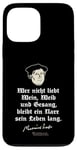 iPhone 13 Pro Max Martin Luther Quote Wine, Woman and Vocal Martin Luther Case