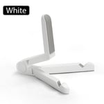 Support universel pour tablette,pliable,simple,facile à transporter,pour téléphone portable,pour iPad,Samsung,Xiaomi,2023 - Type White