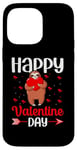 iPhone 14 Pro Max Sloth Happy Valentine Day Couple Funny Valentine's Sloths Case