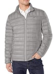 Tommy Hilfiger Men's Packable Down Jacket (Regular and Big & Tall Sizes) Down Outerwear Coat, Cement, S