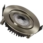 TREND ALMA COB LED 6W DIM TO WARM BØRSTET STÅL