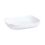 Luminarc Smart Cuisine Fontaine Four Opale 33x27cm Blanc