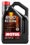 Huile pour moteur 5L MOTUL 5W30 (8100 ECO-LITE) - Réf. 108214