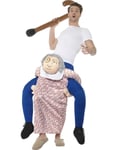 Bestemor Piggyback Ride - Unisex Luksuskostyme