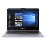 *Manufacturer Refurbished* ASUS VivoBook Flip 14" FHD Touch I5-1135G7 8GB 512GB Win 11 Pro Laptop - Black