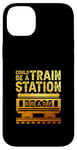 Coque pour iPhone 14 Plus Citation inspirante « Could Be A Train Station Kinda Day »