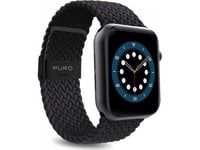 Puro Loop - Bånd For Smart Armbåndsur - Svart - For Apple Watch Hermès Series 7, Hermès Series 9, Nike Series 7, Series 10, Series 8, Series 9