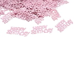 1 pakkaus Happy Birthday Confetti Rose Gold Letter -konfetti häihin-B01