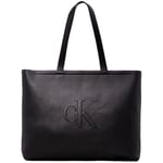 Sac a main Calvin Klein Jeans  Sac cabas  Ref 64123 BEH Noir 41*34*12 cm