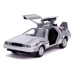 Retour vers le Futur II DeLorean Time Machine 1/32 métal Hollywood Rides 305416