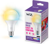 WiZ Smart Bulb, E27 Cool to Warm White Light, Smart Dimming LED, Connected WiFi