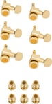 Fender »LOCKING TUNING MACHINES - STRATOCASTER/TELECASTER« Mécaniques à blocage pour guitare électrique - Couleur: Or 0990818200