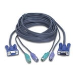 IOGEAR 10FT MICRO KVM 3IN1 CABLE PS/2V GA FOR PC MICRO CABLE