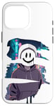 Coque pour iPhone 16 Pro Max Anime Urban Futurist Drip